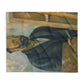 Cézanne, Paul - Portrait of the Artist with a Palette (1890) - Arctic Fleece Blanket