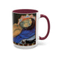 Filiger, Charles - The Recumbent Christ (1895) - Colorful Accent Mugs