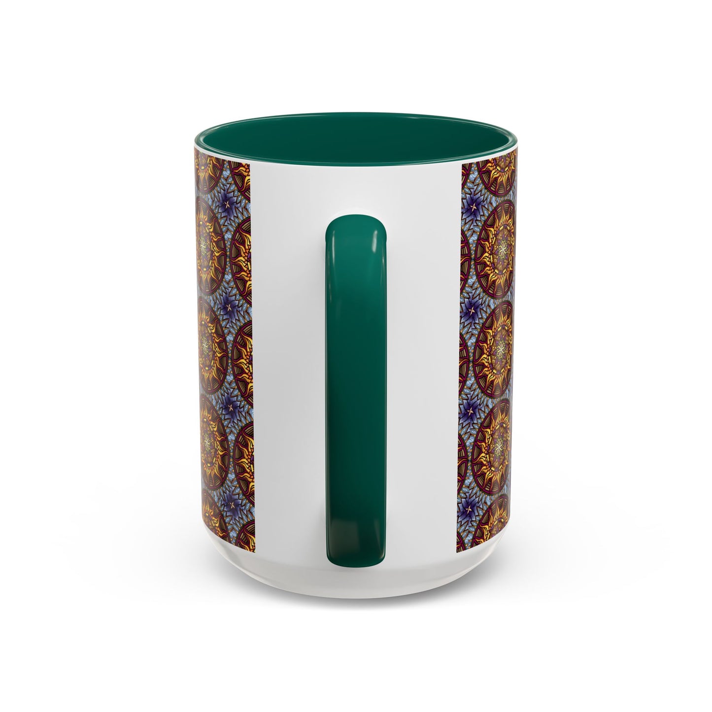 Pacio, Adam - Solar Disc Mandala - Colorful Accent Mugs