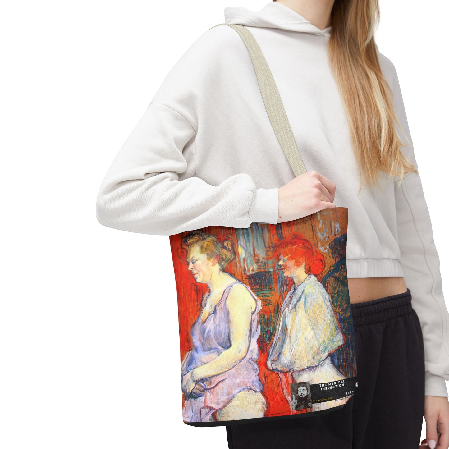 Toulouse-Lautrec, Henri - The Medical Inspection (1894) - Tote Bag