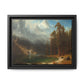 Bierstadt, Albert - Mount Corcoran (1877) - Matte Canvas, Framed
