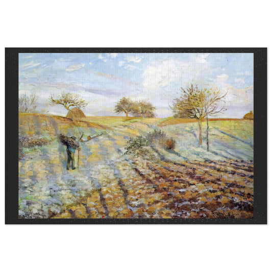 Pissarro's "Hoarfrost" - 1000pc Jigsaw Puzzle