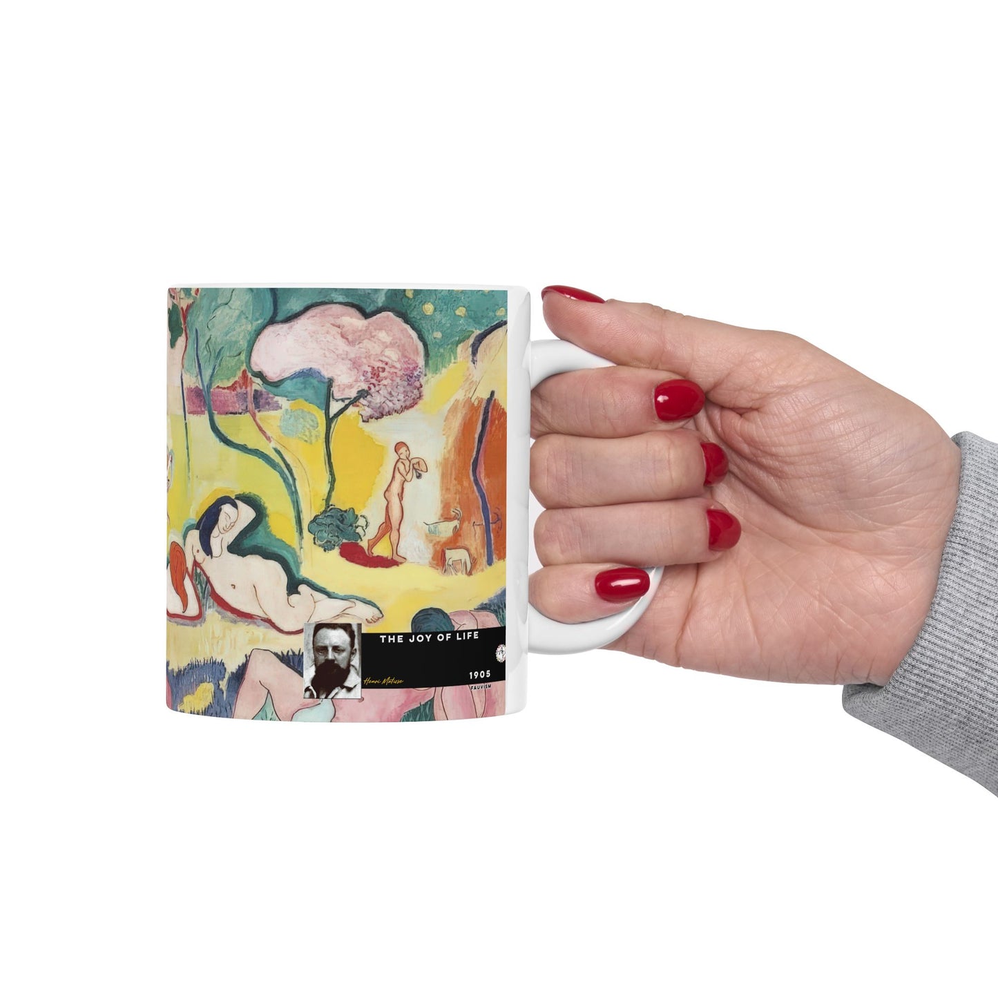 Matisse, Henri - The Joy of Life (1905) - Ceramic Mug