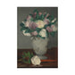 Manet, Édouard - Peonies (1864) - Canvas Block, unframed