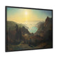 Bierstadt, Albert - Donner Lake from the Summit (1873) - Matte Canvas, Framed