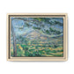 Cézanne, Paul - Mont Sainte-Victoire with Large Pine (1887) - Matte Canvas, Framed