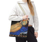Filiger, Charles - The Recumbent Christ (1895) - Tote Bag