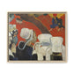 Gauguin, Paul - Vision of the Sermon (Jacob Wrestling with the Angel) (1888) - Matte Canvas, Framed