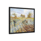 Pissarro, Camille - Hoarfrost (1873) - Matte Canvas, Framed