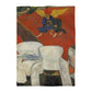 Gauguin, Paul - Vision of the Sermon (Jacob Wrestling with the Angel) (1888) - Microfiber Duvet Cover