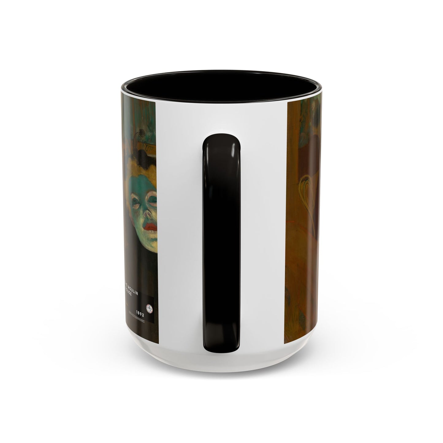 Toulouse-Lautrec, Henri - At the Moulin Rouge (1892) - Colorful Accent Mugs