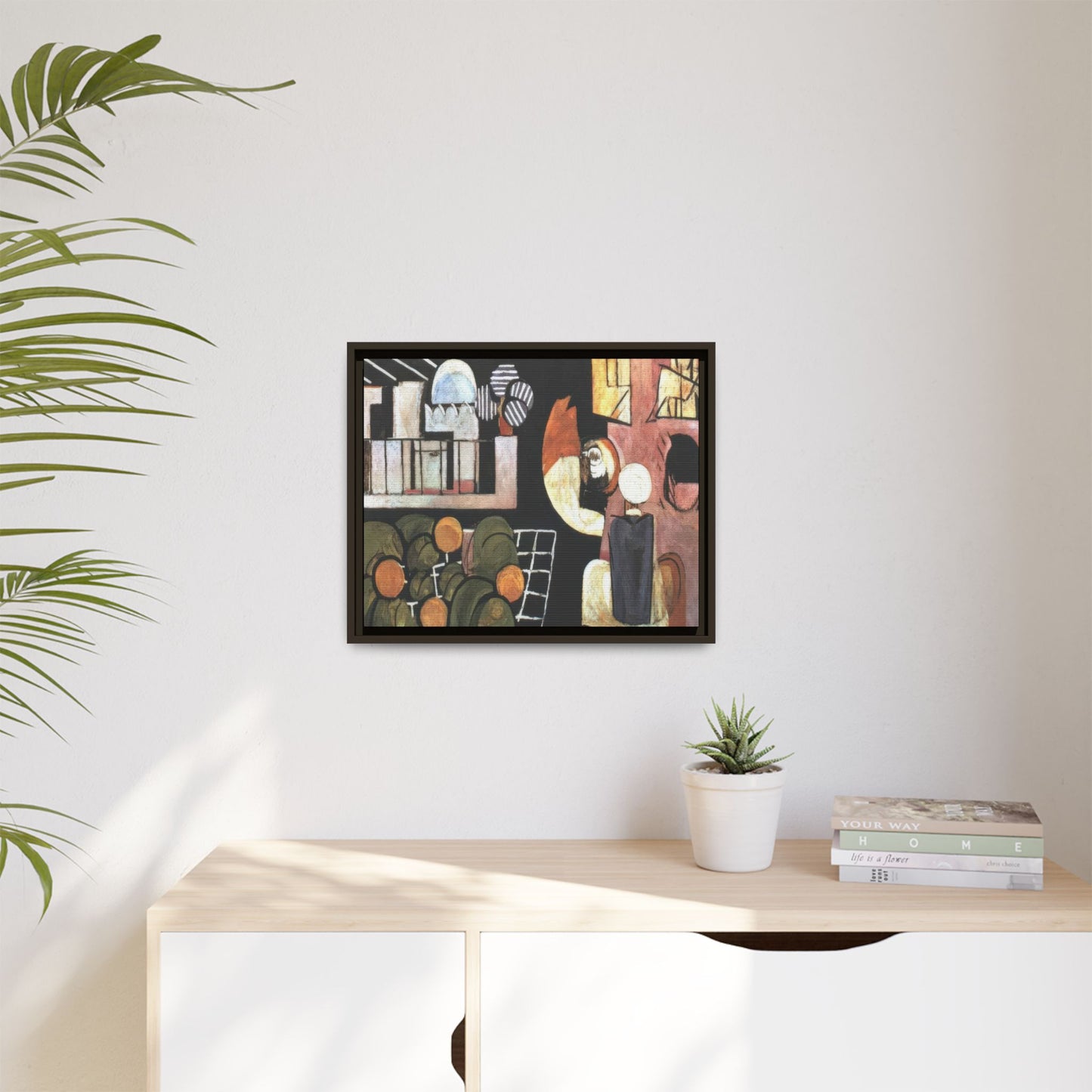 Matisse, Henri - The Moroccans (1916) - Matte Canvas, Framed