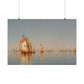 Gifford, Sanford Robinson - Venetian Sails: A Study (1873) - Satin Posters