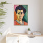 Matisse, Henri - The Green Stripe (1905) - Matte Canvas, Framed