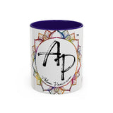 AdamPacio.com - White Logo - Colorful Accent Mugs