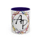 AdamPacio.com - White Logo - Colorful Accent Mugs
