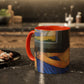Filiger, Charles - The Recumbent Christ (1895) - Colorful Accent Mugs