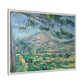 Cézanne, Paul - Mont Sainte-Victoire with Large Pine (1887) - Matte Canvas, Framed