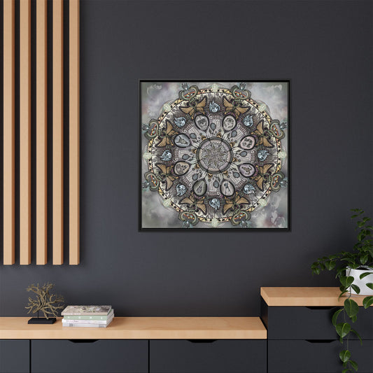 Memento Mori - Framed Matte Canvas