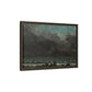 Courbet, Gustave - The Sea (1865) - Matte Canvas, Framed