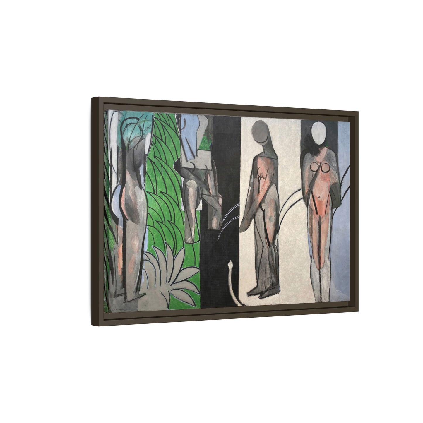 Matisse, Henri - Bathers by a River (1917) - Matte Canvas, Framed