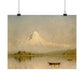 Gifford, Sanford Robinson - Mount Rainier  (1875) - Satin Posters