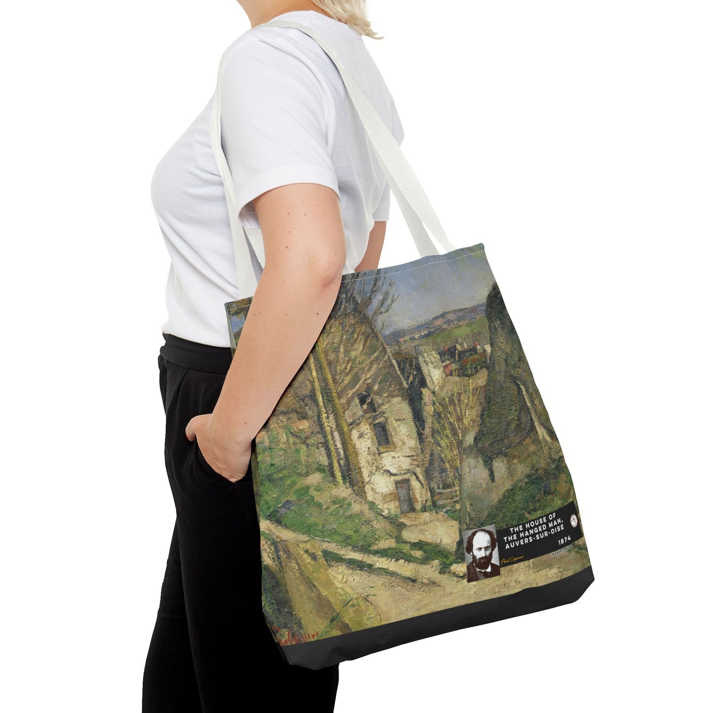 Cézanne, Paul - The House of the Hanged Man, Auvers-sur-Oise (1874) - Tote Bag