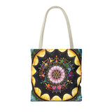 Obsidian Grandmothers Mandala - Tote Bag