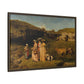 Courbet, Gustave - Young Ladies of the Village (1851) - Matte Canvas, Framed