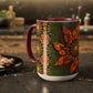 Pacio, Adam - Monarch Butterfly Mandala - Colorful Accent Mugs