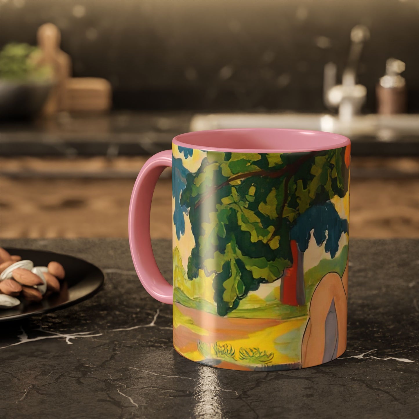 Ranson, Paul - Bather (1898) - Colorful Accent Mugs