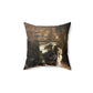 Courbet, Gustave - The Painter’s Studio (1855) - Suede Square Pillow