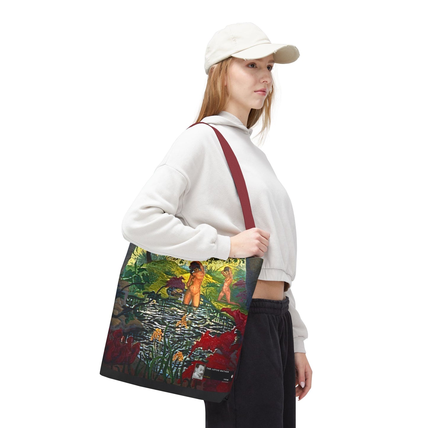Ranson, Paul - The Lotus Bather (1906) - Tote Bag