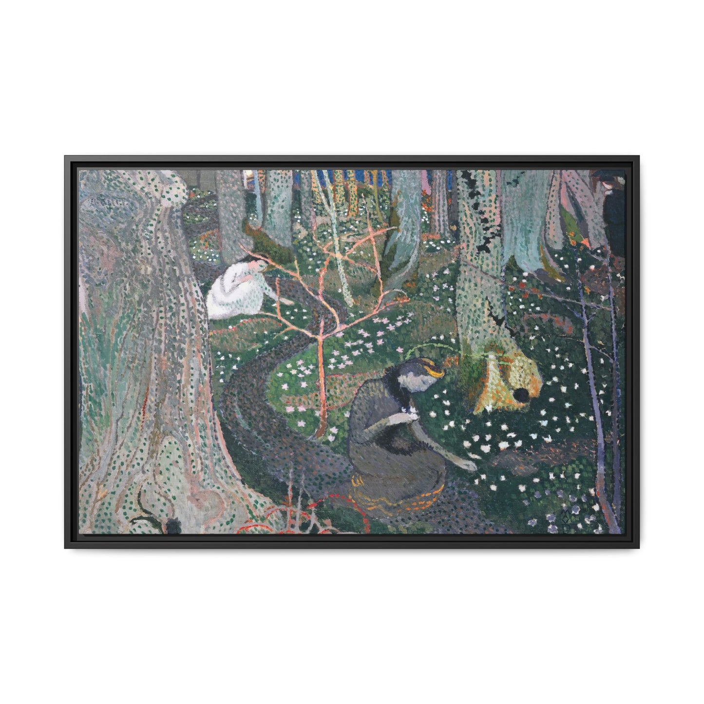 Denis, Maurice - April (1892) - Matte Canvas, Framed