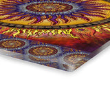 Solar Disc Mandala - Acrylic Block