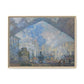 Monet, Claude - Le Gare Saint-Lazare (1877) - Matte Canvas, Framed