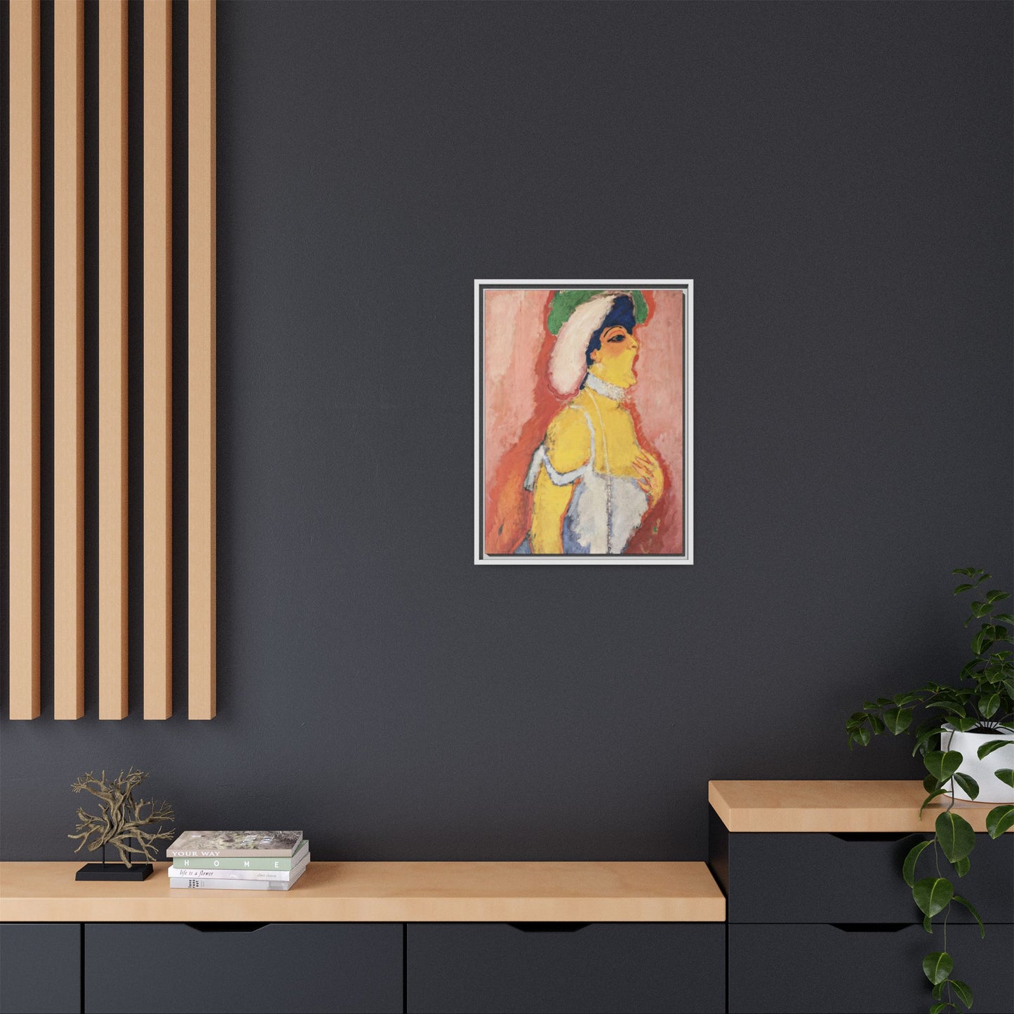 Van Dongen, Kees - Modjesko, Soprano Singer (1908) - Matte Canvas, Framed