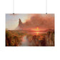 Church, Frederic Edwin - Cotopaxi -Eruption (1862) - Satin Posters