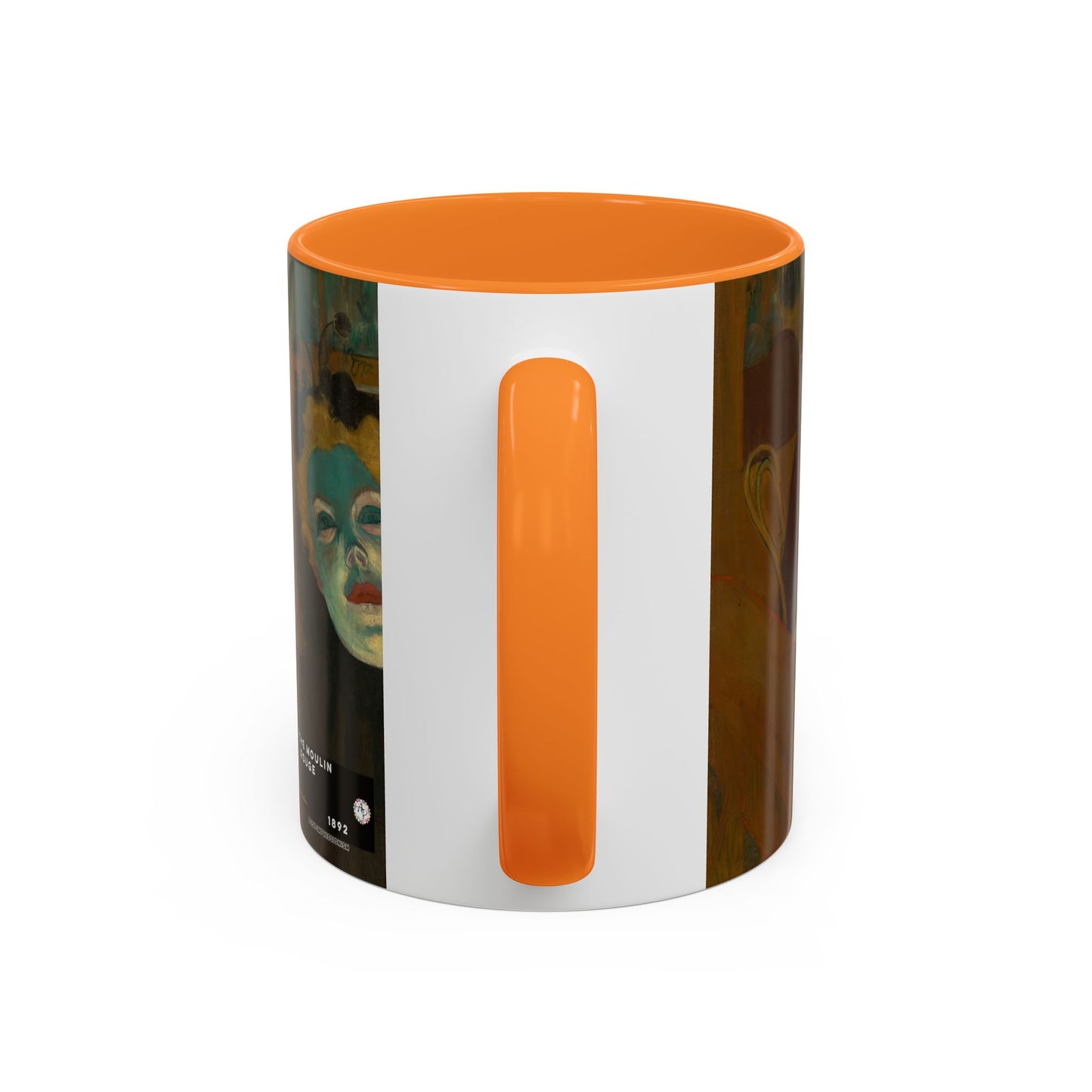 Toulouse-Lautrec, Henri - At the Moulin Rouge (1892) - Colorful Accent Mugs