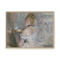 Morisot, Berthe - Woman at Her Toilette (1880) - Matte Canvas, Framed