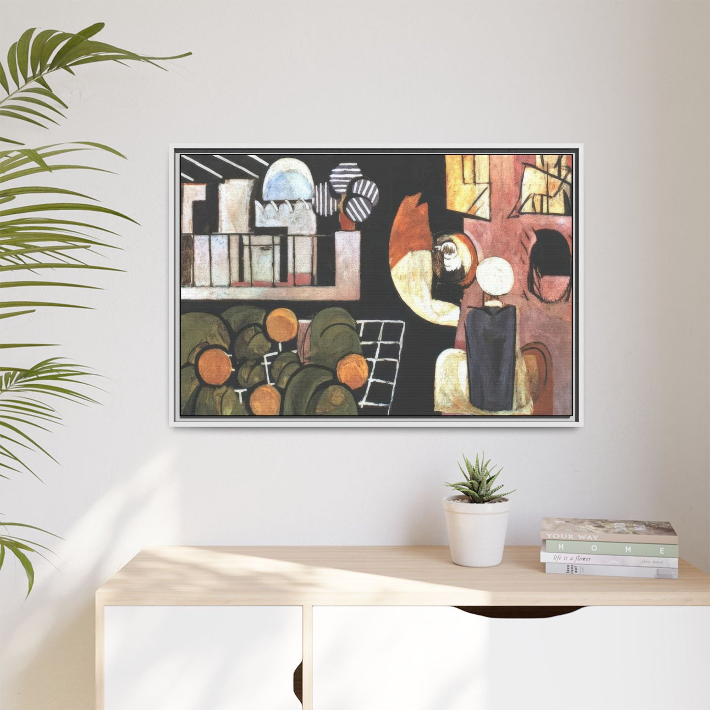 Matisse, Henri - The Moroccans (1916) - Matte Canvas, Framed