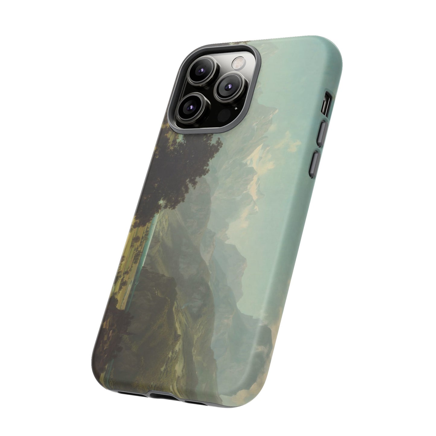 Bierstadt, Albert - Lake Lucerne (1858) - Tough Phone Cases