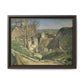 Cézanne, Paul - The House of the Hanged Man, Auvers-sur-Oise (1874) - Matte Canvas, Framed