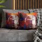 Ranson, Paul - The Golden Head of Hair (1909) - Suede Square Pillowcase