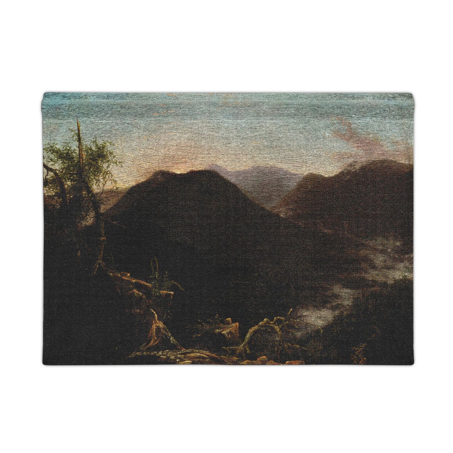 Cole. Thomas - Sunrise in the Catskills (1826) - Woven Wall Tapestry
