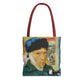 Van Gogh, Vincent - Self Portrait with Bandaged Ear (1889) - Tote Bag