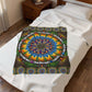 Pacio, Adam - Emerald Arrows Mandal - Velveteen Plush Blanket