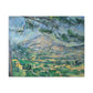 Cézanne, Paul - Mont Sainte-Victoire with Large Pine (1887) - Canvas Block, unframed