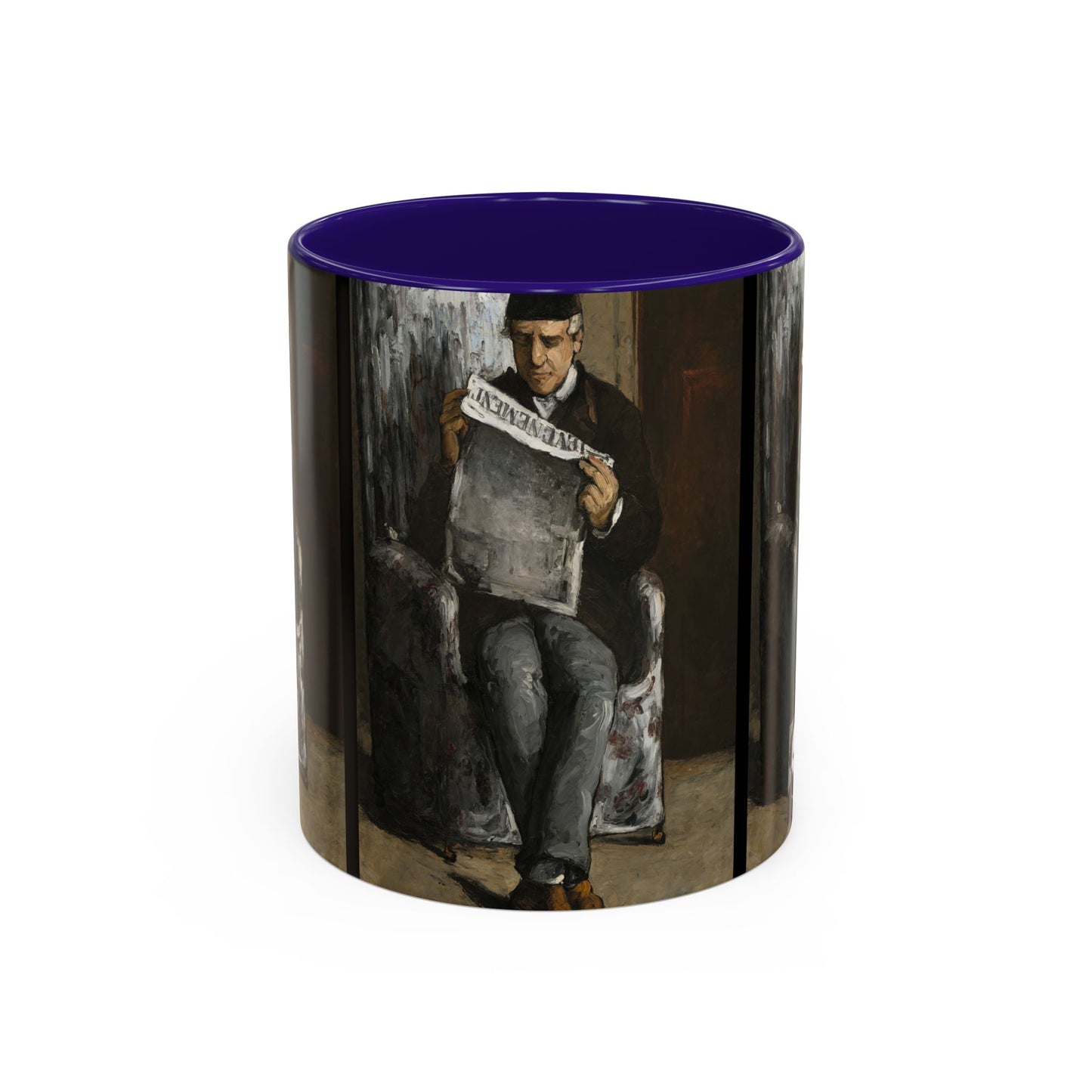 Cézanne, Paul - The Artist’s Father (1866) - Colorful Accent Mugs