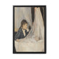 Morisot, Berthe - The Cradle (1872) - Matte Canvas, Framed